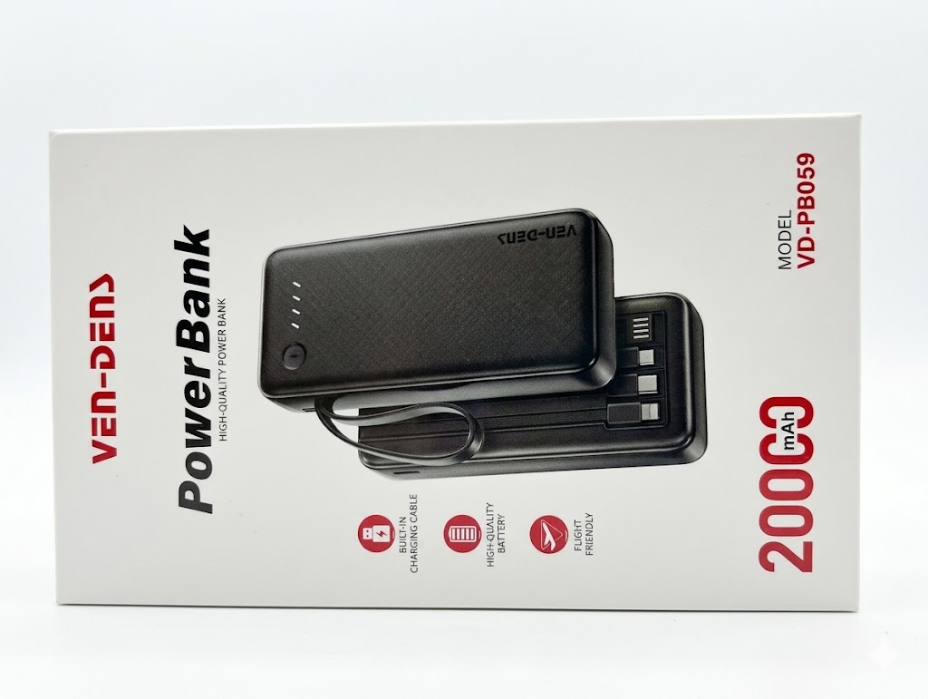 VEN-DENS POWER BANK 20000mAH 