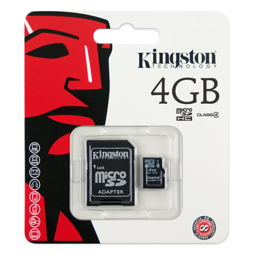 KINGSTON 4GB MICRO SD