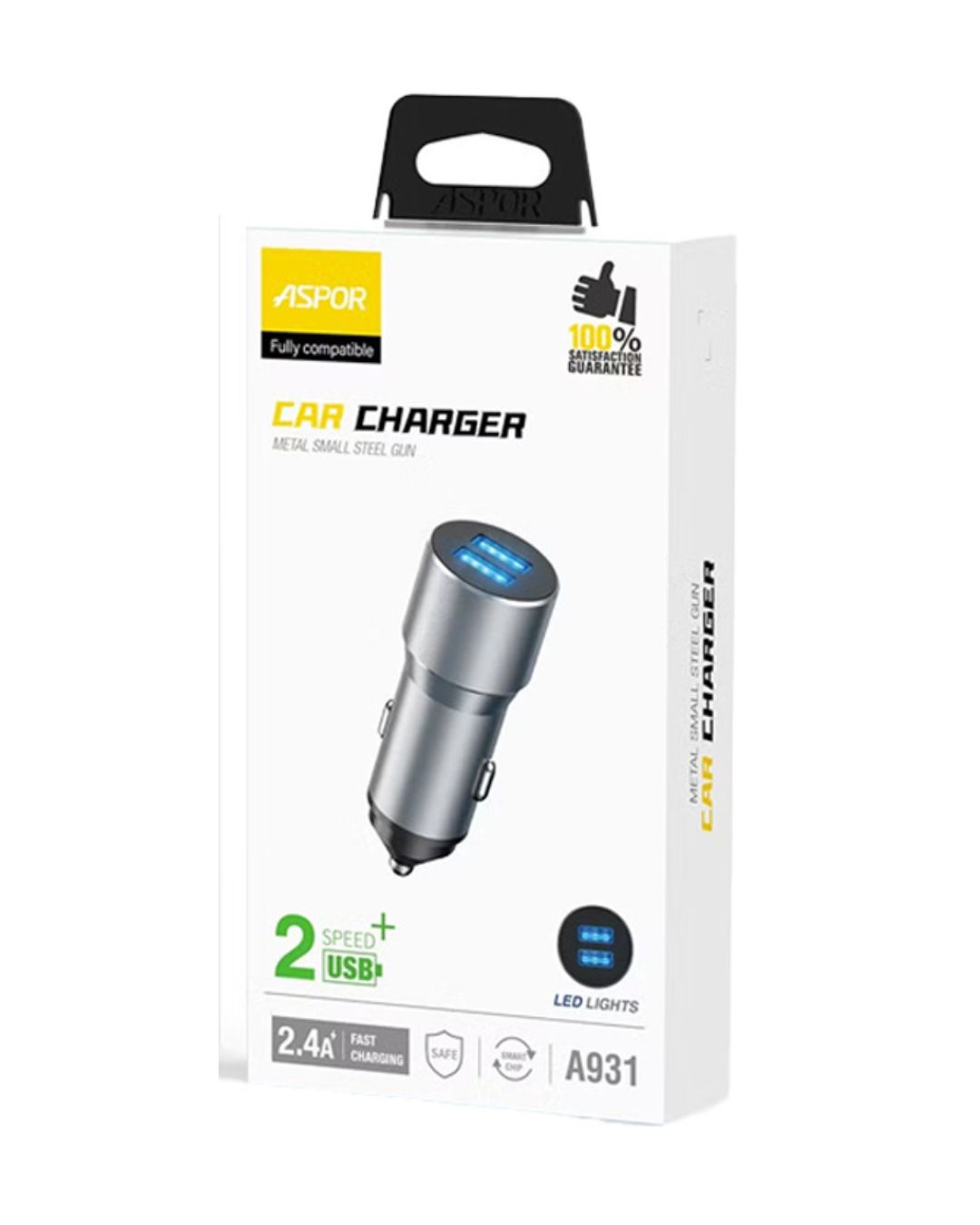 A931  CAR CHARGER- ASPOR